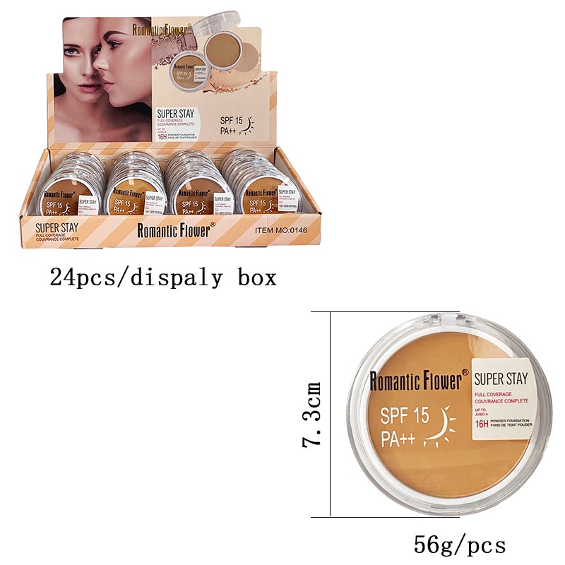 Foundation Powder Supplier - Create Your Own Brand Custom Logo Full Coverage Waterproof