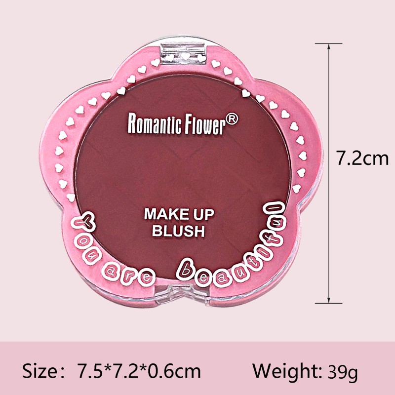 Powder Blush Manufacturer - Wholesale Custom Logo Makeup 3 Colors Vegan High Pigment Waterproof Matte