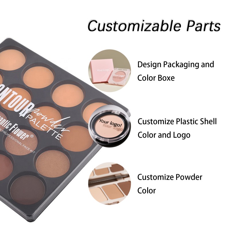 Contour Palette Manufacturer - Private Logo Wholesale High Quality 16 Colors for Black Women