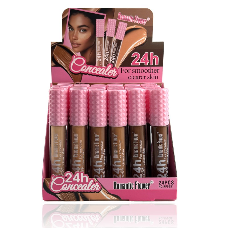 Concealer Factory - Wholesale 6 Colors Smooth Liquid Concealer Full Coverage for Black Women