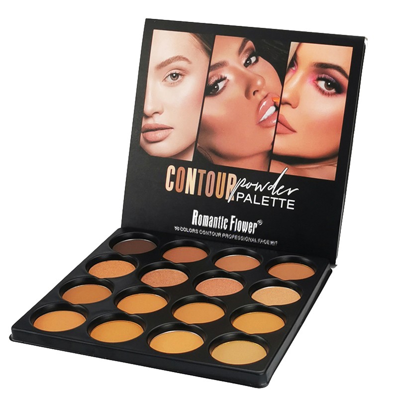 Contour Palette Manufacturer - Private Logo Wholesale High Quality 16 Colors for Black Women