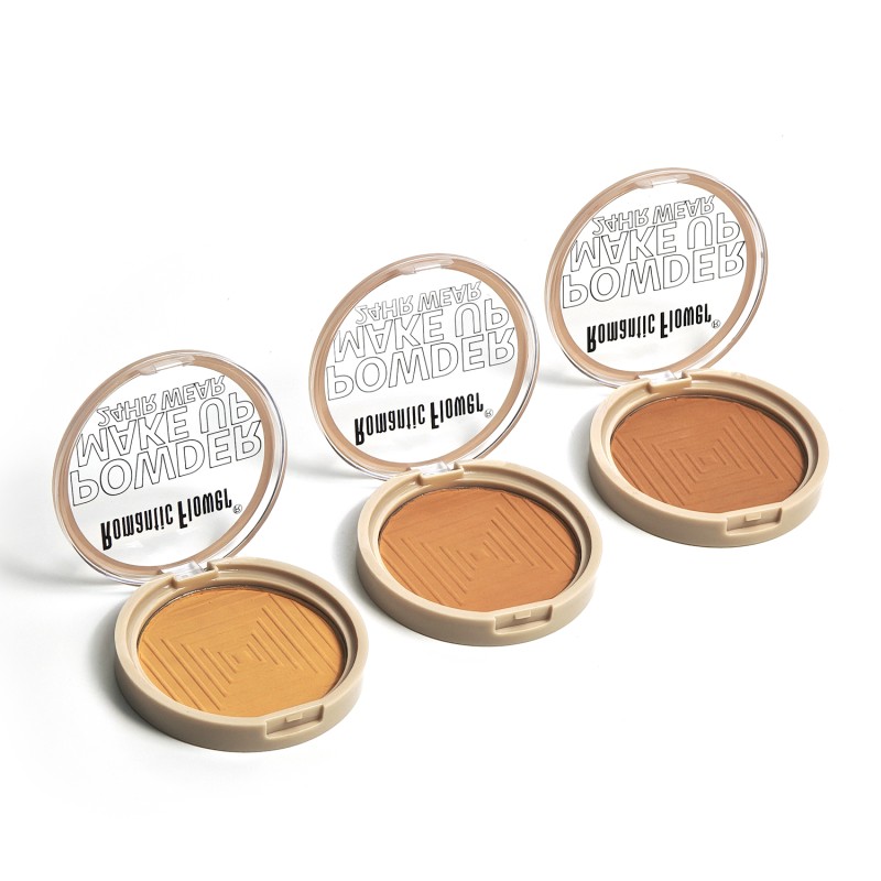 Pressed Powder Manufacturer - Wholesale Custom 3 Shades Matte Waterproof for Dark Skin