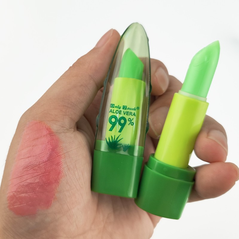 Lip Balm Supplier - Christmas Cosmetic Nature Makeup Waterproof Aloe Vera Lip Balm Magic