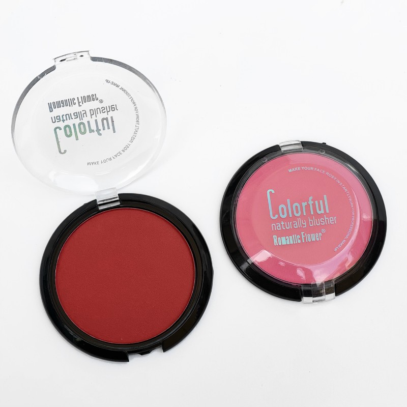 Blush Powder Manufacturer - Hot Sale Romantic Flower 4 Color Blush High Pigment Long-lasting Matte