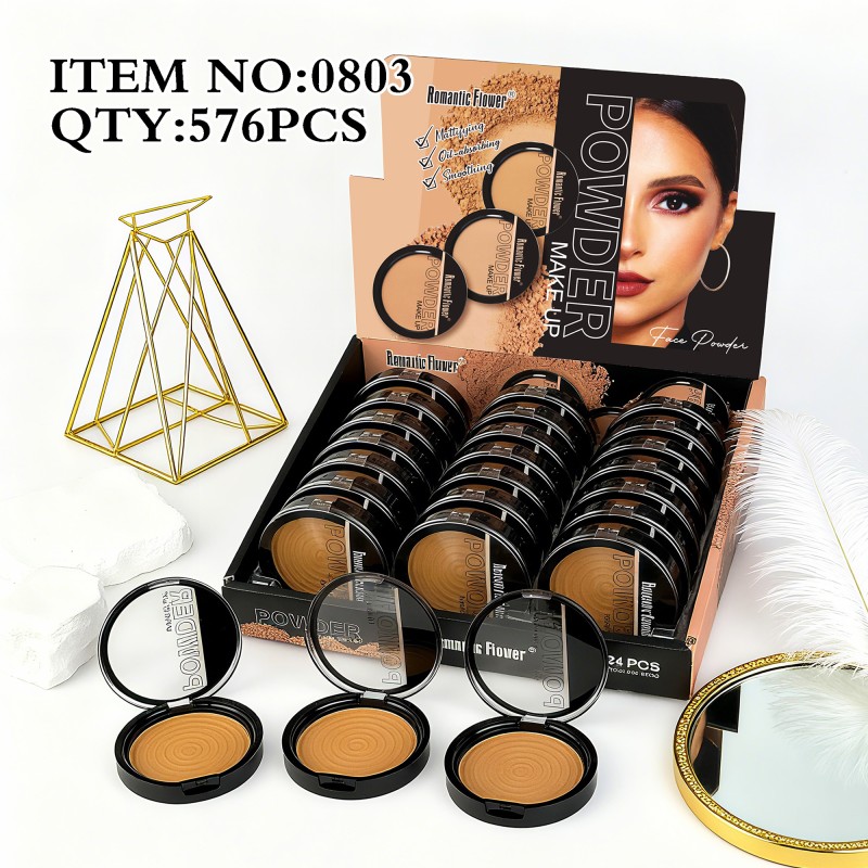 Powder Set Factory - Wholesale Custom Logo 3 Color Display Box Waterproof Oil Control