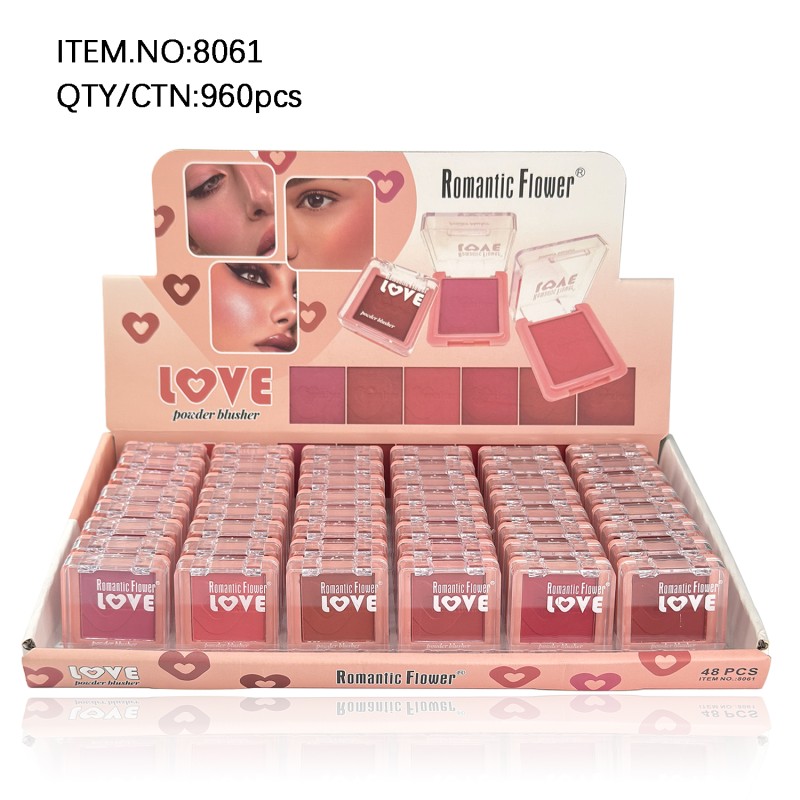 Vegan Blush Factory - New Vegan Pink Small Blush 6 Colors Matte Natural Beauty Face Makeup