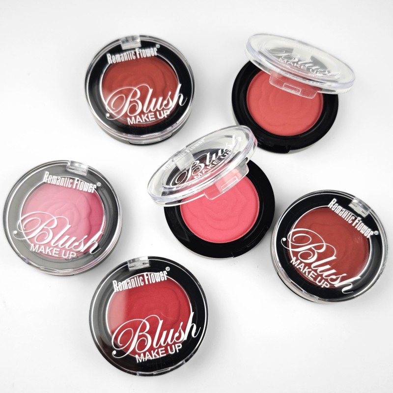 Single Blush Factory - New Design Custom 6 Colors Single Blush High Pigment Long-lasting Matte