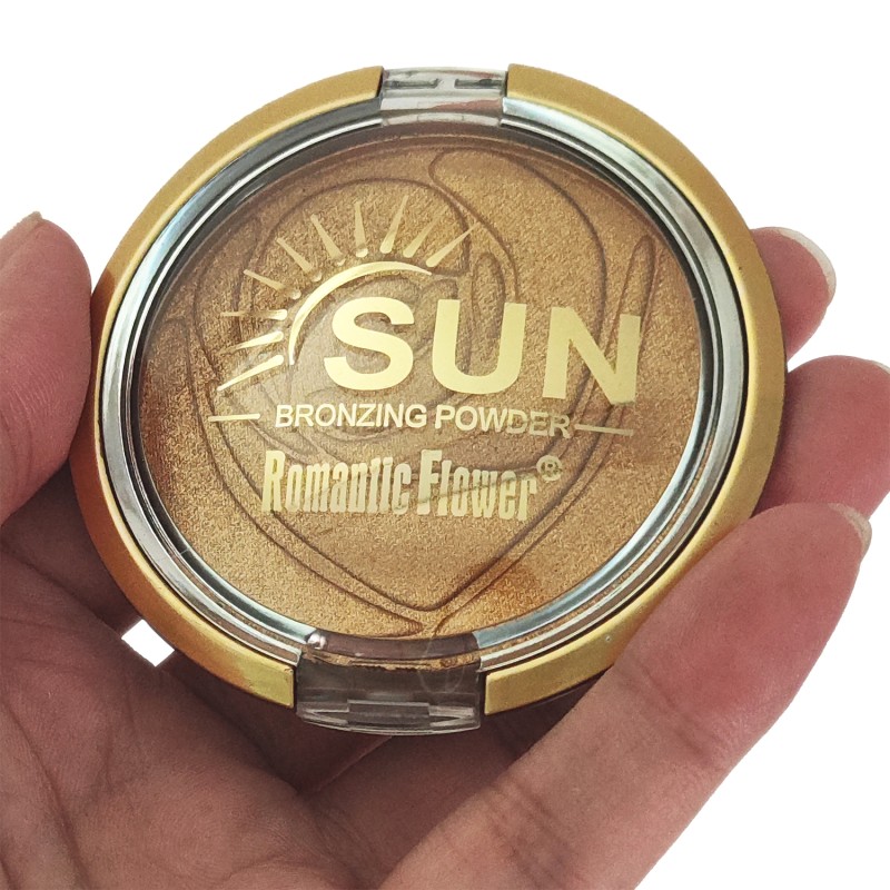 Compact Powder Highlights Supplier - Wholesale 3 Colors Face Single Shimmer Compact Powder Highlights