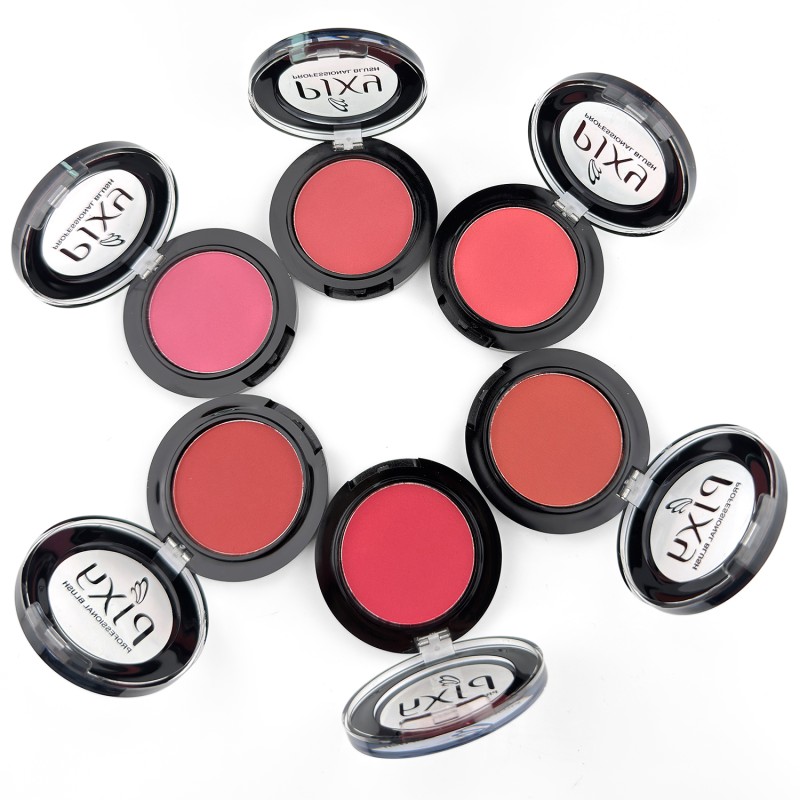 Single Blush Supplier - Wholesale PIXY 6 Colors Slim Volume Blush Matte High Pigment Beauty