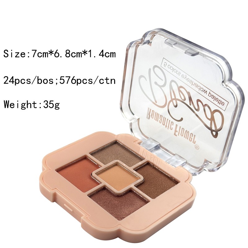 Eye Shadow Factory - Wholesale High Quality 4 Colors High Pigment Waterproof Shimmer Glitter Matte