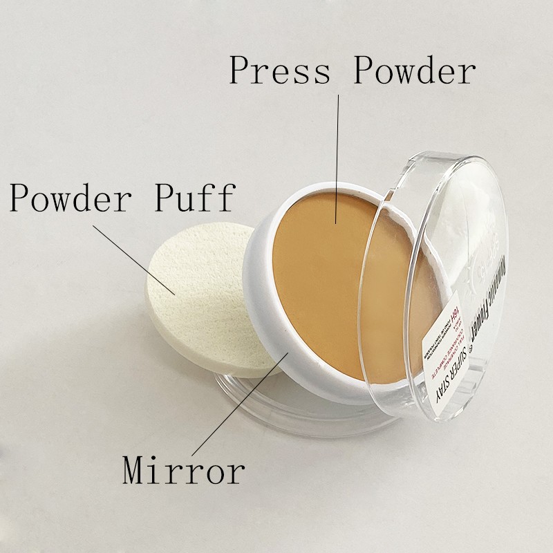 Foundation Powder Supplier - Create Your Own Brand Custom Logo Full Coverage Waterproof