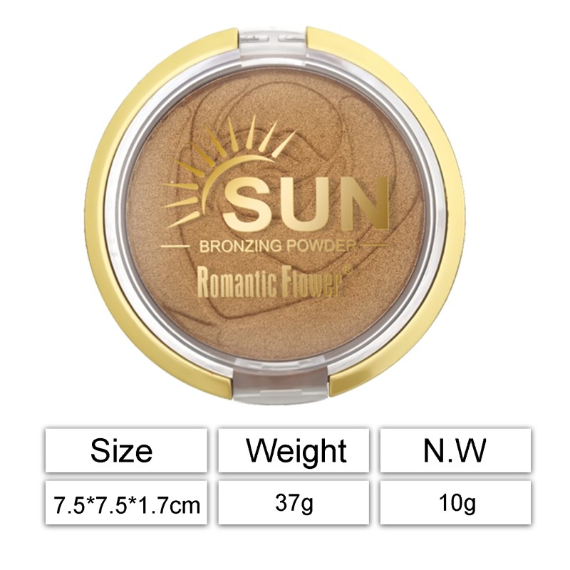 Compact Powder Highlights Supplier - Wholesale 3 Colors Face Single Shimmer Compact Powder Highlights