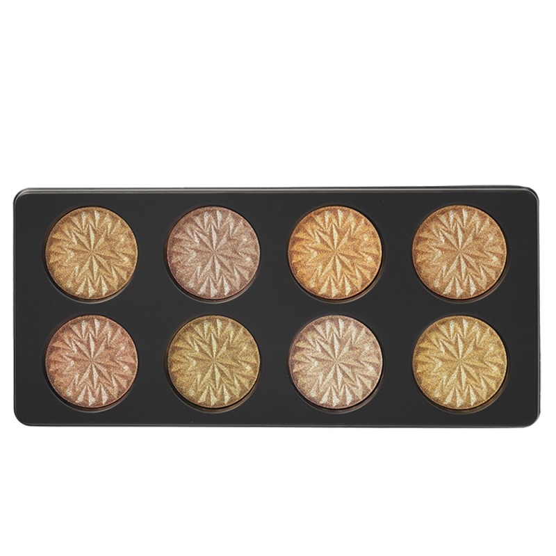 Highlights Palette Manufacturer - Fashion Private Label 8 Colors Shimmer Brightening Waterproof Face Makeup