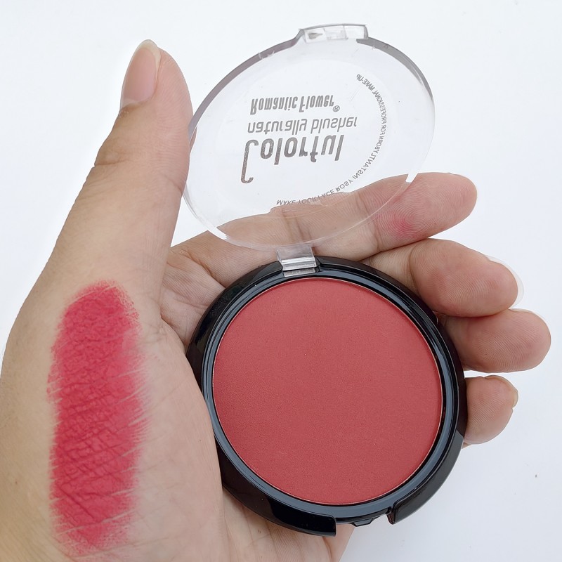 Blush Powder Manufacturer - Hot Sale Romantic Flower 4 Color Blush High Pigment Long-lasting Matte