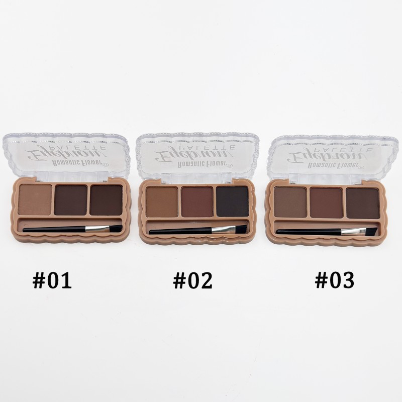 Eyebrow Powder Set Factory - Wholesale Factory Manufacturer High Quality 3 Colors Waterproof Long Lasting
