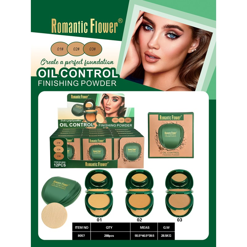 Compact Powder Manufacturer - Private Label Oil Control 3 Colors Nature Foundation for Dark Skin