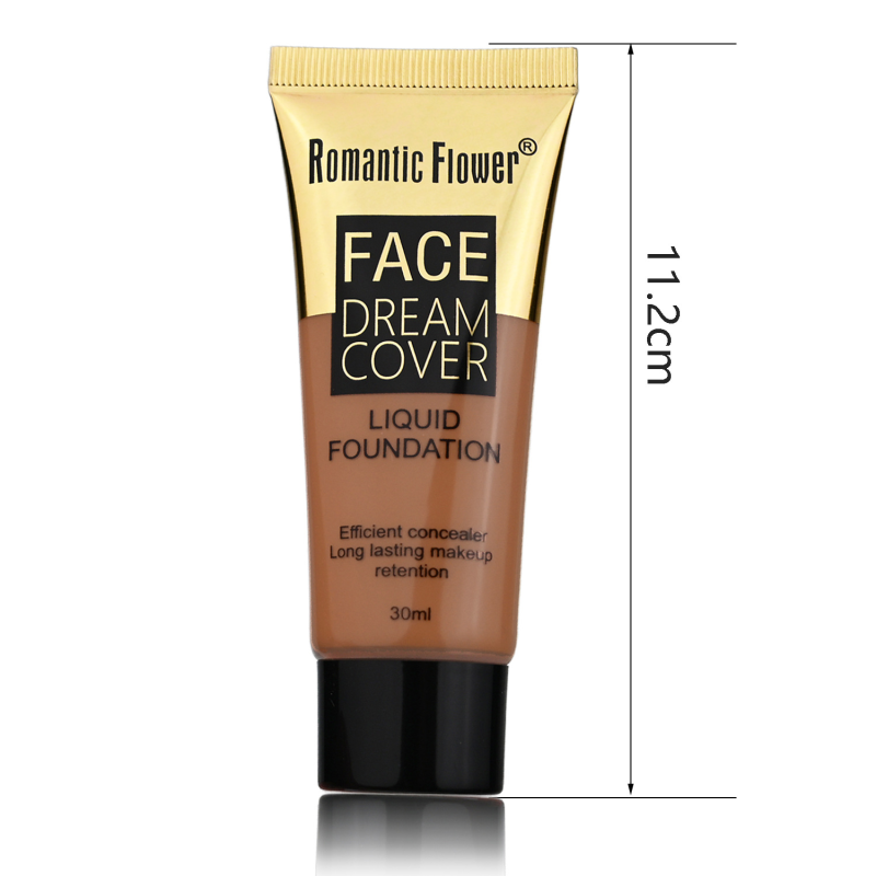 Foundation Factory - OEM ODM Wholesale 3 Shades Full Coverage Dark Long-lasting Waterproof