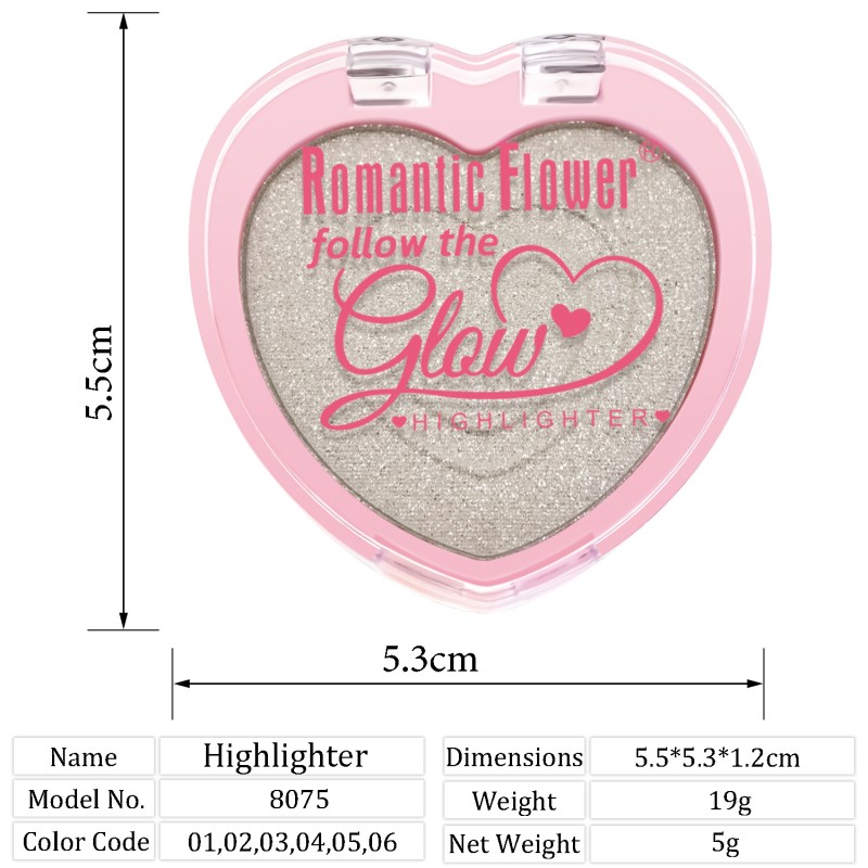 Highlight Powder Manufacturer - Private Label Wholesale 6 Colors High Pigmented Glitter Makeup Natural