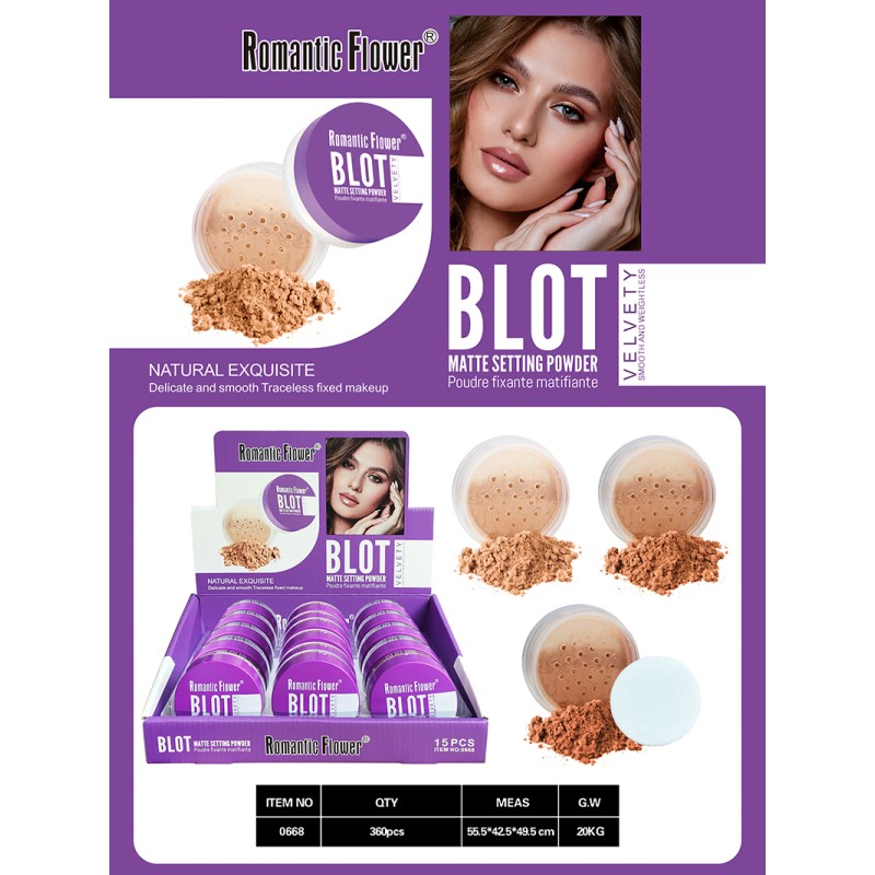 Loose Powder Manufacturer - Wholesale Makeup Setting Loose Powder Waterproof Oil Control