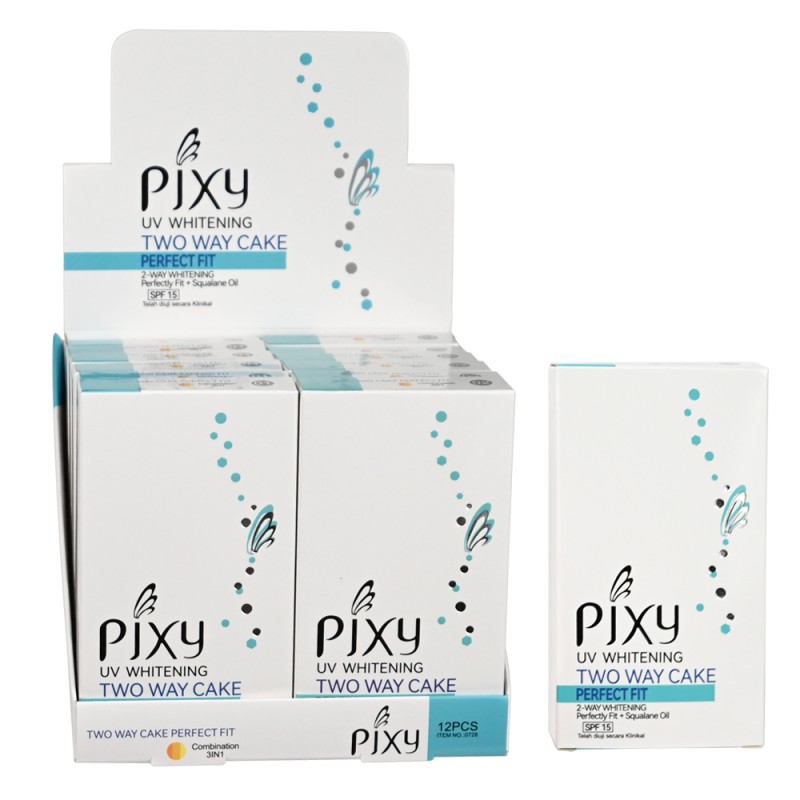 Compact Powder Supplier - PIXY 2 Color Light Contour Matte Waterproof with Puff