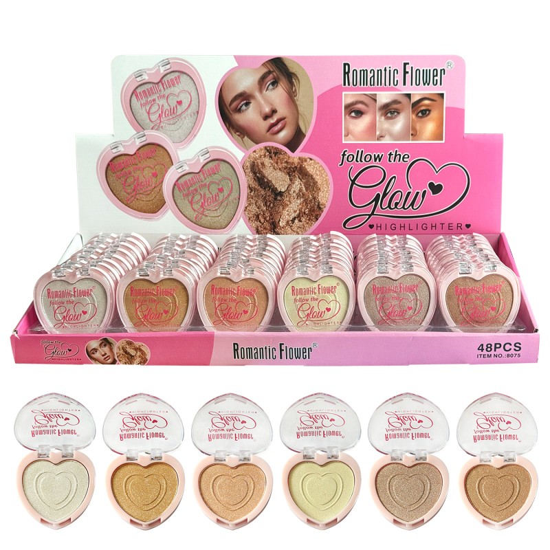 Highlight Powder Manufacturer - Private Label Wholesale 6 Colors High Pigmented Glitter Makeup Natural