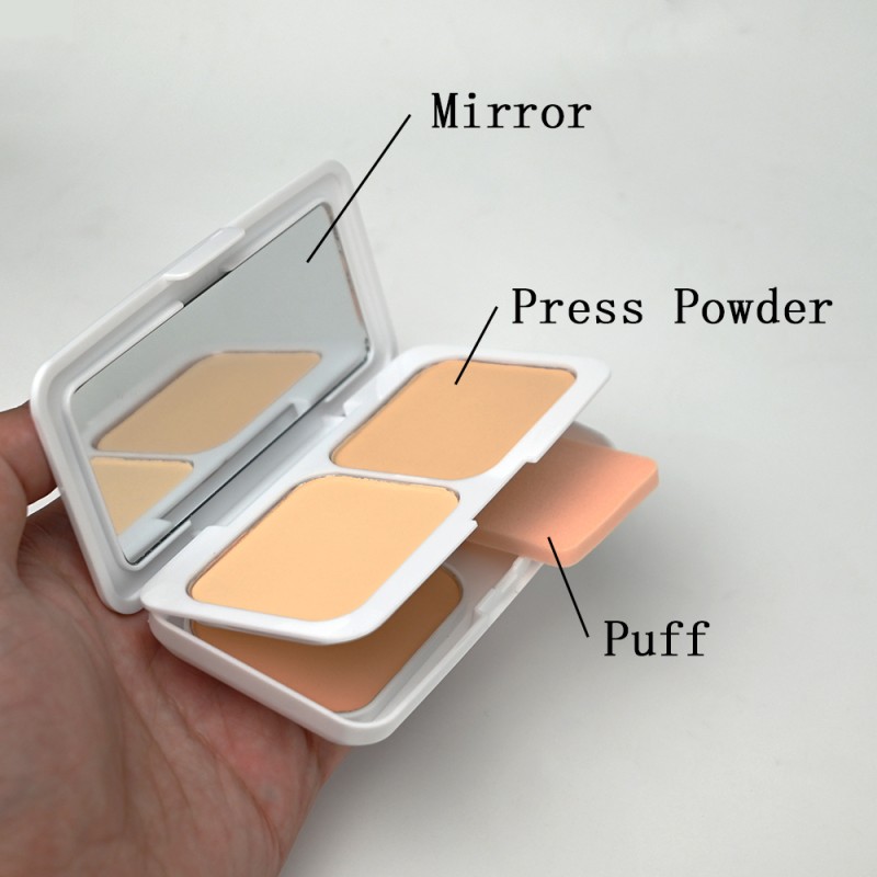 Compact Powder Supplier - PIXY 2 Color Light Contour Matte Waterproof with Puff