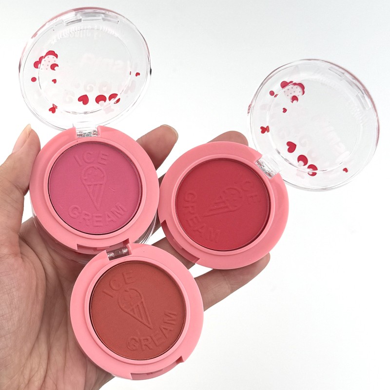 Single Blush Manufacturer - Wholesale New Design 6 Colors High Pigment Matte Cute for All Skins
