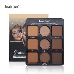 Face Powder Palette Factory - Hot Sale Wholesale Custom Logo 9 Shades Full Coverage