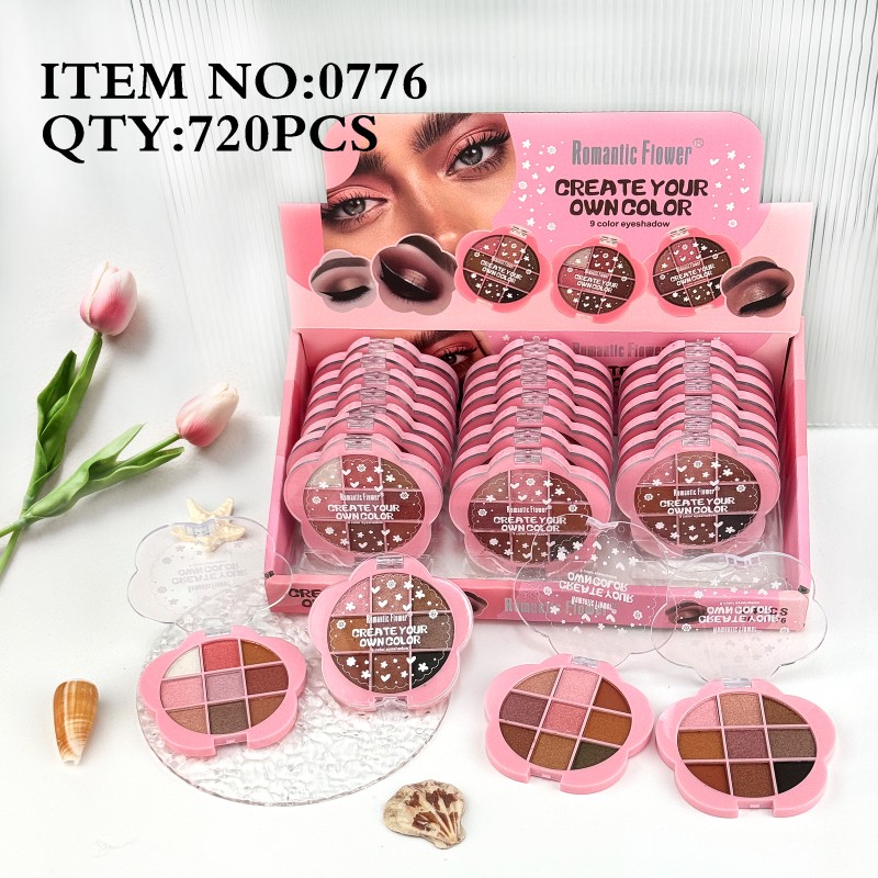 Powder Eyeshadow Palette Supplier - Wholesale High Quality 9 Colors High Pigment Shimmer Matte for All Skin