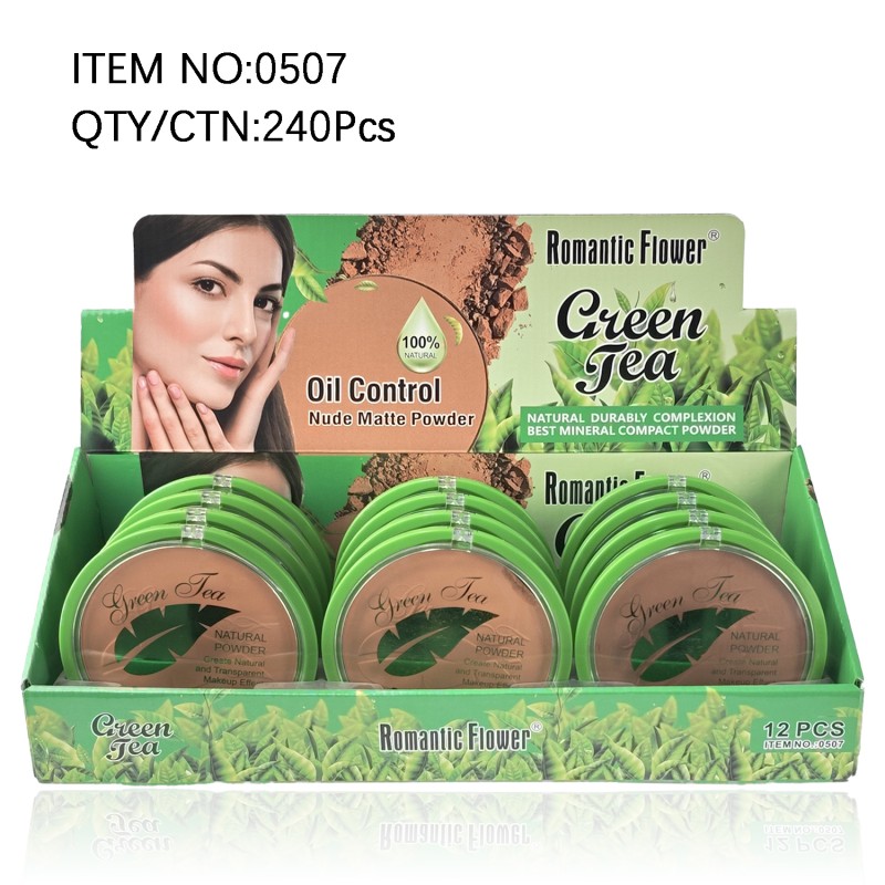 Pressed Powder Factory - Wholesale OEM 3 Shades Big Size Full Coverage Oil Control