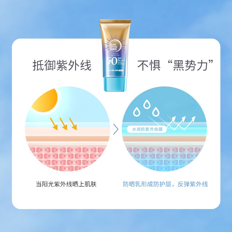 Sun Cream Factory - Ultra High SPF50+ UV Protection Lasting Lotion Whitening Anti Blackening