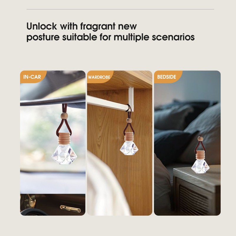 Car Air Freshener Supplier - New Arrival Luxury Long Lasting Car Perfume Pendant Odor Removal Liquid