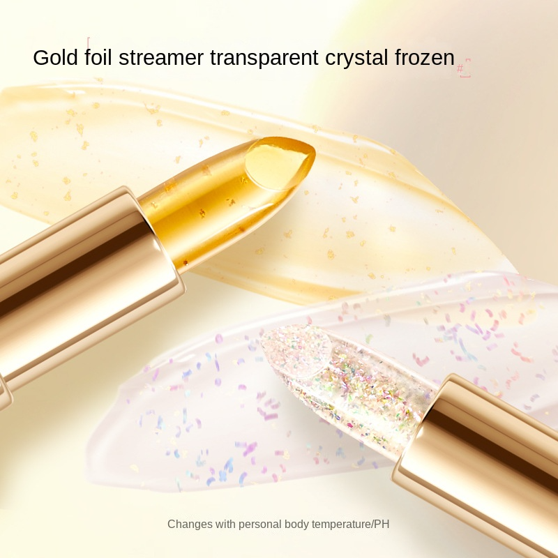 Warming Lip Balm Manufacturer - Wholesale Private Label Organic Gold Leaf Warming Lip Balm Moisturizing