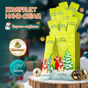 Hand Cream Manufacturer - Wholesale Kiwifruit Christmas Hand Cream Moisturizing and Refreshing