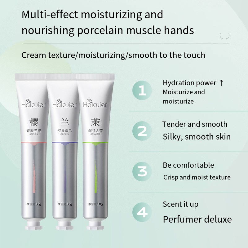 Hand Cream Factory - Wholesale Factory Direct Natural Plant Anti-Cracking Brightening Mini Hand Cream