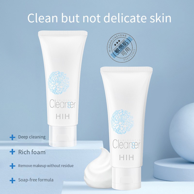 Facial Cleanser Supplier - OEM Deep Clean Hydrating Pore Cleaner Amino Acid Face Wash