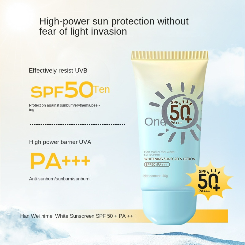Sun Protection Manufacturer - Wholesale Natural SPF50+ Sunblock Repairing Sun Damage Facial