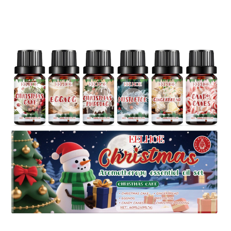 Essential Oil Factory - EELHOE Christmas Wholesale Pure Organic Aromatherapy Essential Oil for Diffuser