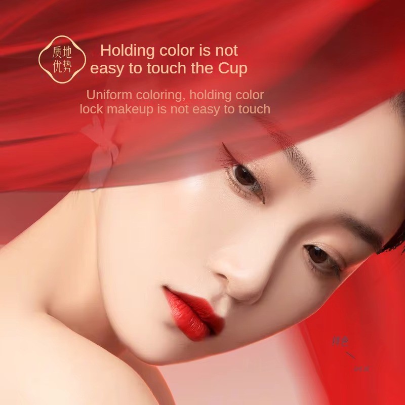 Matte Lipstick Factory - Luxurious Hollow Carved Soft Mist Lipstick Vegan Long Lasting Waterproof