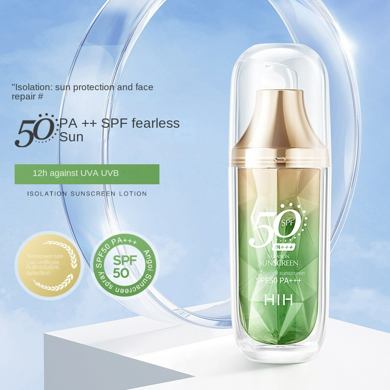 Face Sunscreen Supplier - Popular Private Label Organic Whitening Anti UV Moisturizing SPF50