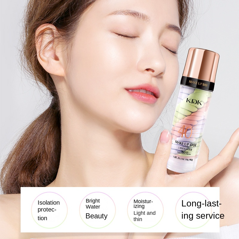 Makeup Base Supplier - Best Selling Moisturizing Whitening Makeup Base Sunblock Three Color