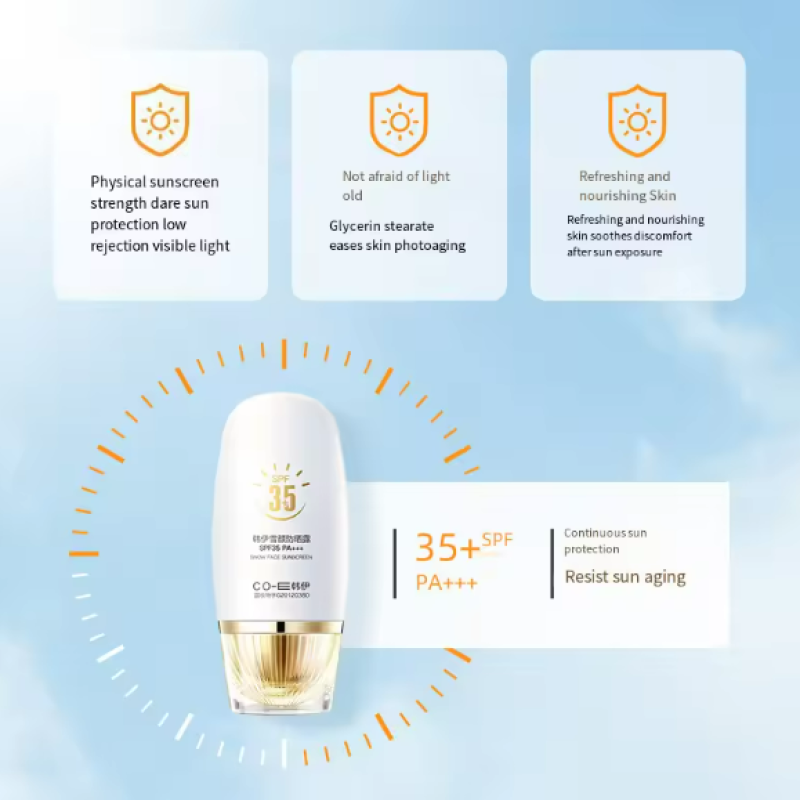 Sunscreen Factory - Wholesale SPF50 Factory Private Label Whitening Oil-control Waterproof