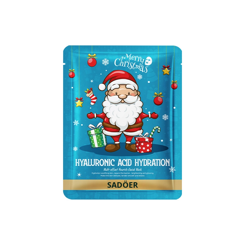 Facial Mask Supplier - 25g Christmas Private Label Multi-Nourishing Avocado for Moisturizing Soothing