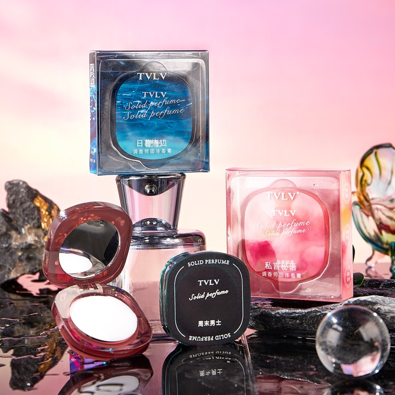 Solid Perfume Balm Supplier - Spot Supply Solid Perfume Balm 24 Hours Lasting Fragrance Small Portable