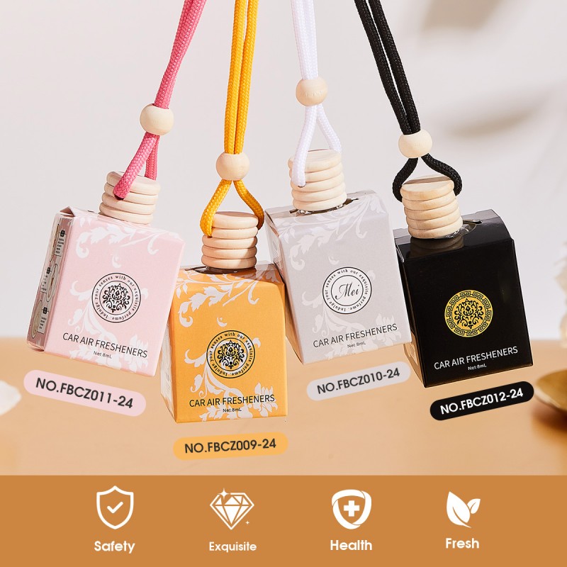 Car Perfume Manufacturer - 2025 New Long Lasting Various Fragrance Scents Car Perfume Pendant
