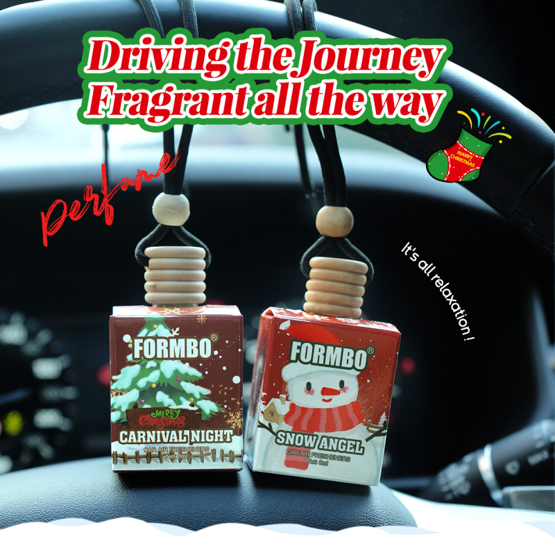 Car Perfume Supplier - Exclusive FORMBO Christmas Series for Odor Removal Fragrance Spa Car Interior