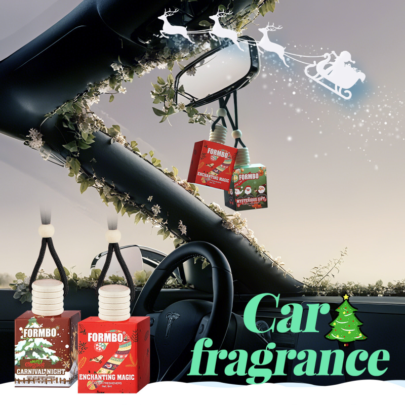 Car Perfume Supplier - Exclusive FORMBO Christmas Series for Odor Removal Fragrance Spa Car Interior