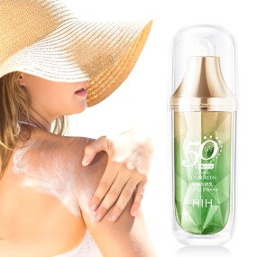 Face Sunscreen Supplier - Popular Private Label Organic Whitening Anti UV Moisturizing SPF50