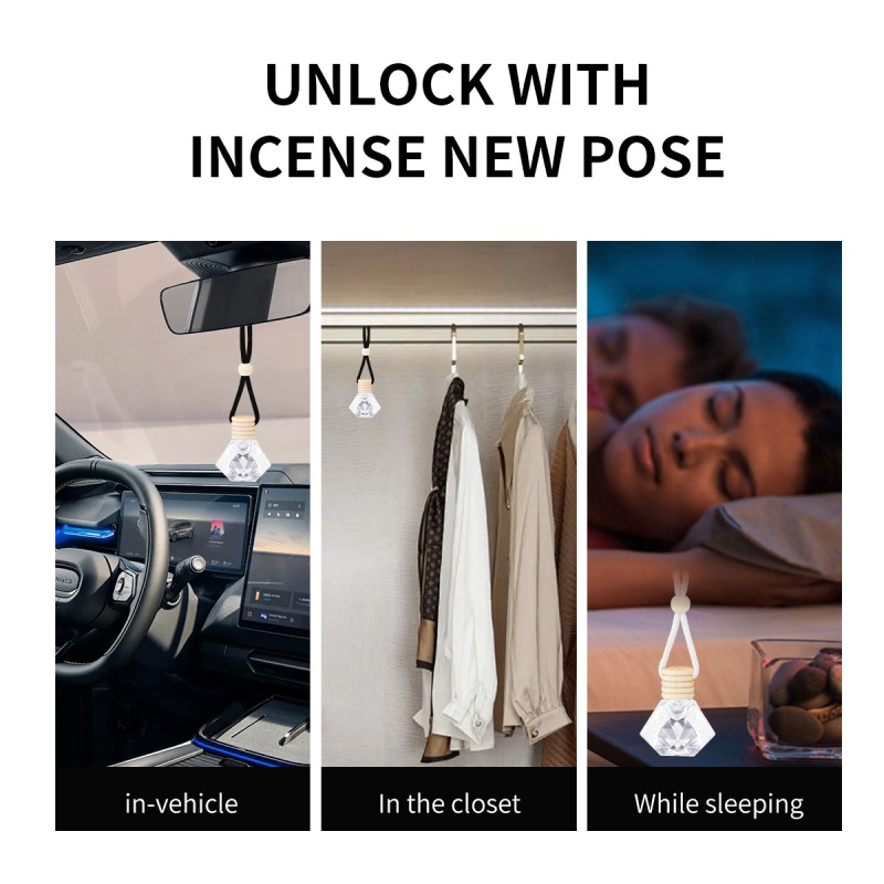 Car Accessories Factory - Mini Long Lasting Luxury Car Accessories Scents Hanging Air Perfume