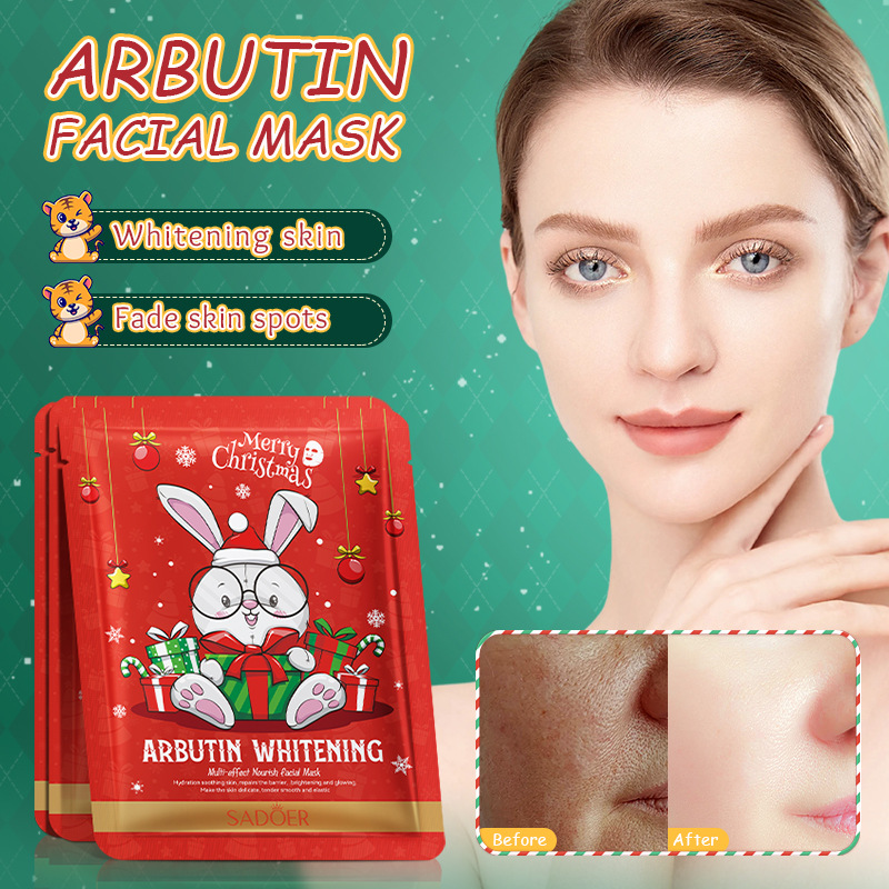 Facial Mask Supplier - 25g Christmas Private Label Multi-Nourishing Avocado for Moisturizing Soothing